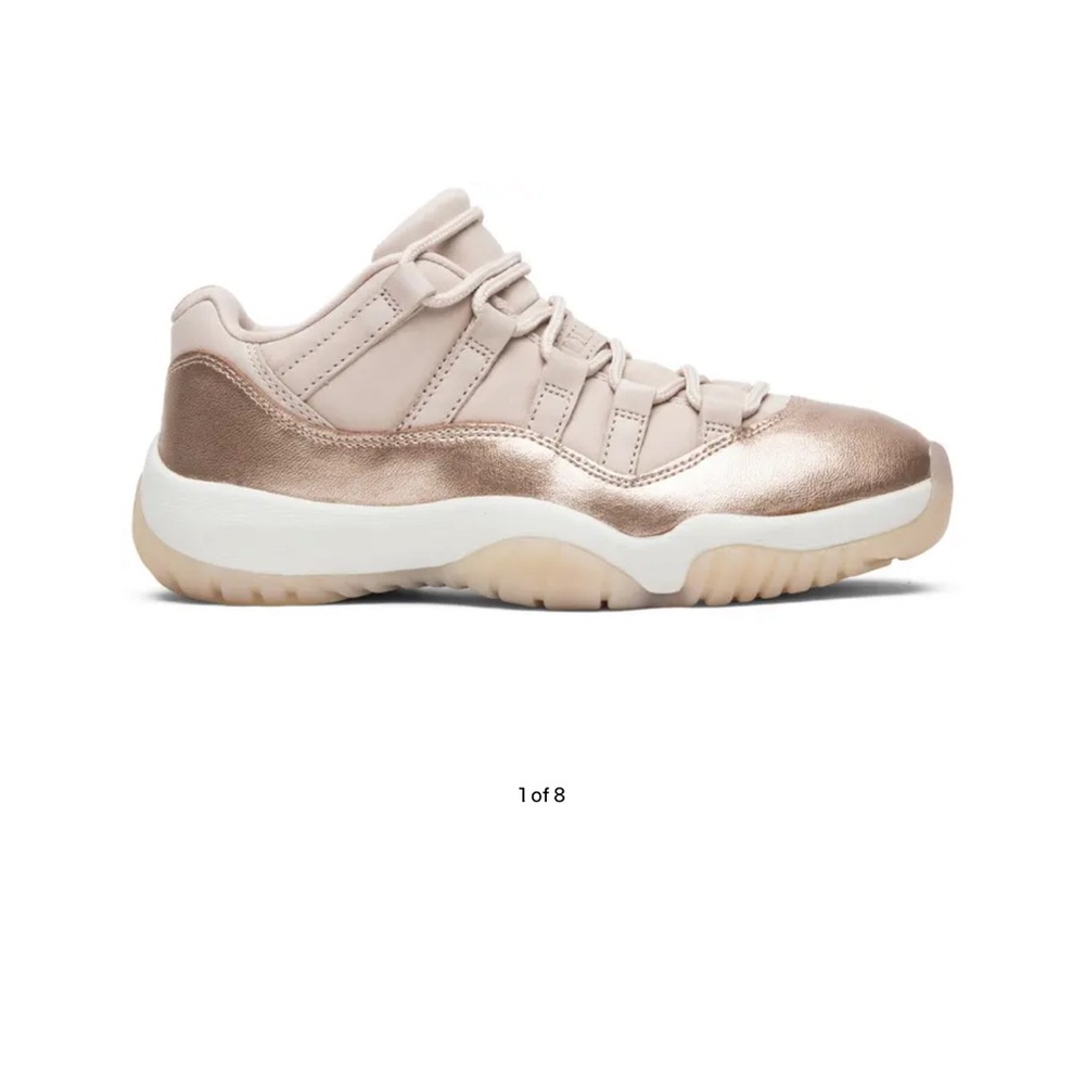 Women's Air Jordan 11 Retro Low rose gold